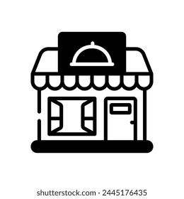 Restaurant icon design vector stock