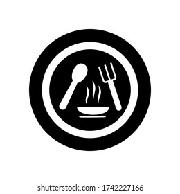 restaurant icon design,flat style trendy collection  