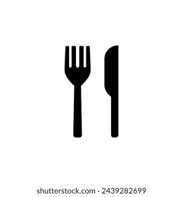 Restaurant icon isolated on white background. Public information symbol modern, simple, vector, icon for website design, mobile app, ui. Vector Illustration