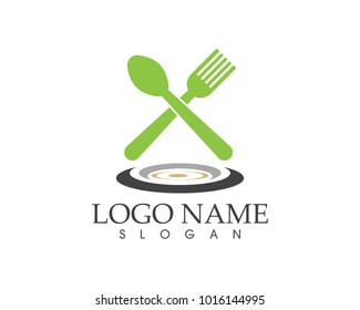 Restaurant icon logo design