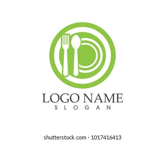 Restaurant icon logo design