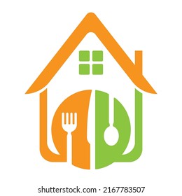 restaurant icon logo design template illustration