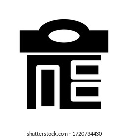 restaurant icon or logo isolated sign symbol vector illustration - high quality black style vector icons
