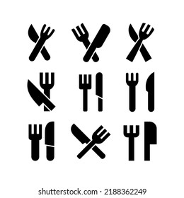 icono de restaurante o logotipo símbolo de signo aislado ilustración vectorial - Colección de iconos vectoriales de estilo negro de alta calidad
