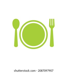 restaurant icon logo template symbol