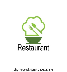 Restaurant icon logo vector illustration