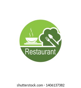 Restaurant icon logo vector illustration