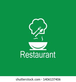 Restaurant icon logo vector illustration