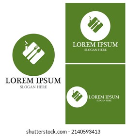 Restaurant icon logo vector template