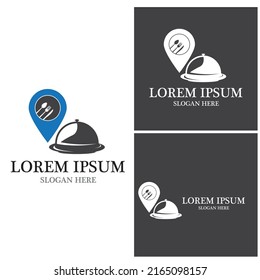 Restaurant icon logo vector template