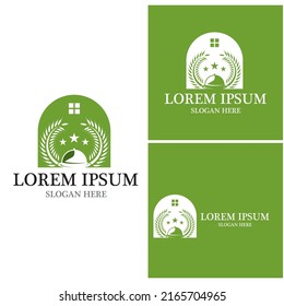 Plantilla vectorial del logotipo del icono de restaurante