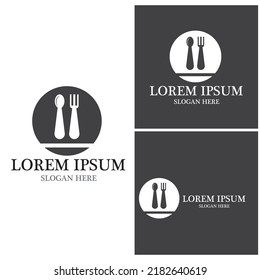 Restaurant icon logo vector template