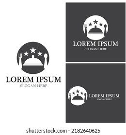 Restaurant icon logo vector template