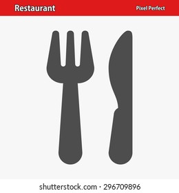 Restaurant Icon. Professional, pixel perfect icons optimized for both large and small resolutions. EPS 8 format.