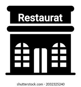 restaurant icon,  real estate  web and mobile icon