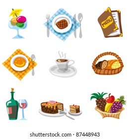 Restaurant Icon set
