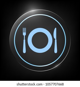 Restaurant icon symbol