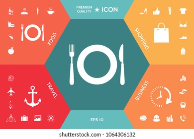 Restaurant icon symbol