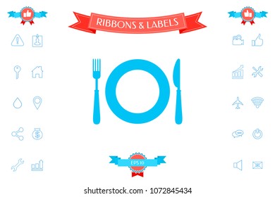 Restaurant icon symbol