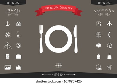 Restaurant icon symbol