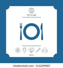 Restaurant icon symbol