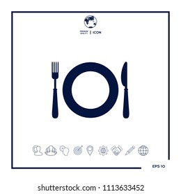 Restaurant icon symbol