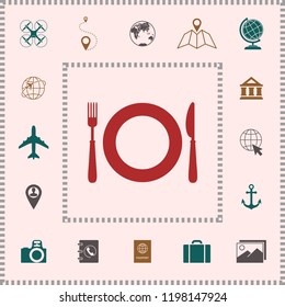 Restaurant icon symbol