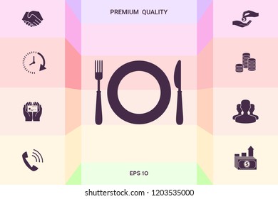 Restaurant icon symbol