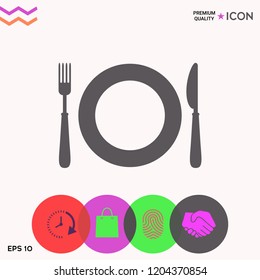 Restaurant icon symbol