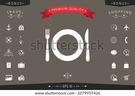 Restaurant icon symbol
