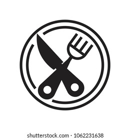 restaurant  icon vector