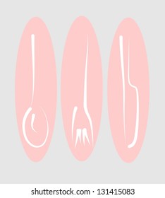 restaurant icon - vector