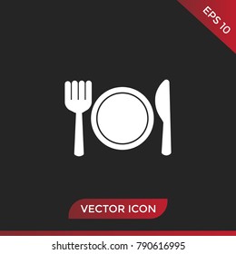 Restaurant icon vector