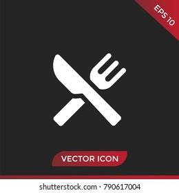 Restaurant icon vector