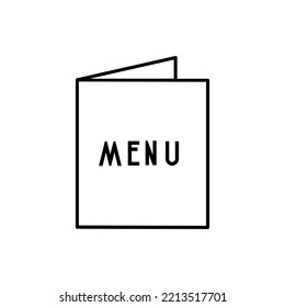 Restaurant icon vector. Catering illustration. Cafe symbol or logo.