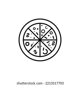 Vector de icono del restaurante. Ilustración. Símbolo o logotipo del café.