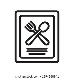 Restaurant Icon Vector Design Template Illustration