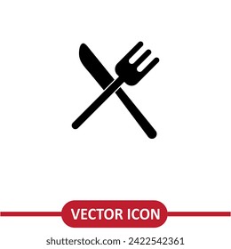 Restaurant icon vector flat trendy style illustration on whitebackground..eps