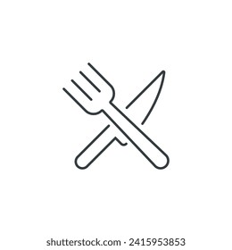 Restaurant icon, Restaurant vector illustration