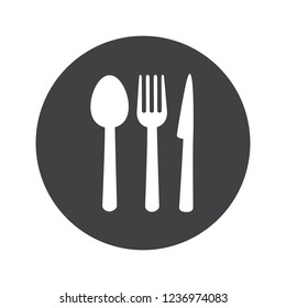 Restaurant icon vector isolated on white background.  Template for app, label, logo, menu and web site. Creative art concept, vector illustration