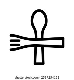 Restaurant Icon Vector Symbol Design Illustration