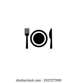 Restaurant icon vector for web, computer and mobile app