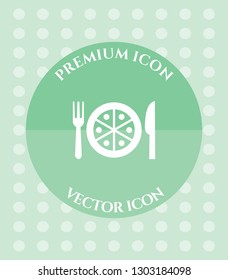 Restaurant Icon for Web, Applications, Software & Graphic Designs.