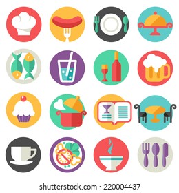 Restaurant icons