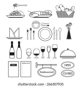 restaurant icons