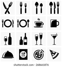 Restaurant icons