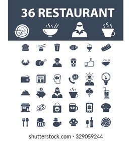 restaurant icons