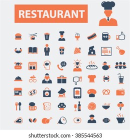 restaurant icons
