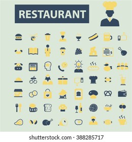 restaurant icons
