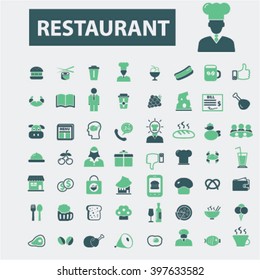 restaurant icons
